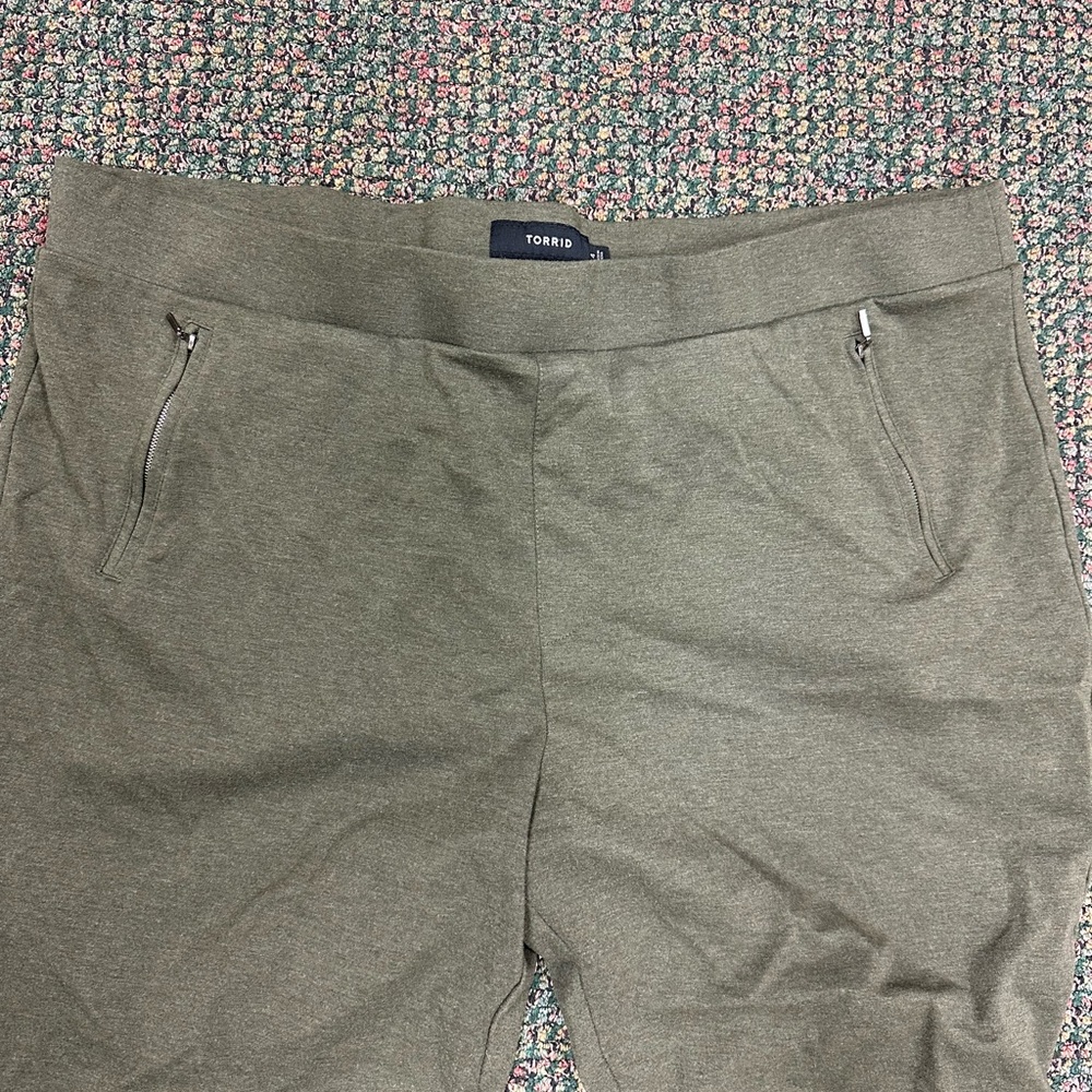 Torrid Dark Olive Leggings